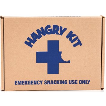 Hangry Kit Sweet Snack Sampler - Care Package - Gift Pack - Variety of 20 Cookies, Crackers & Fruit Snacks Included - 100% Money Back Guarantee