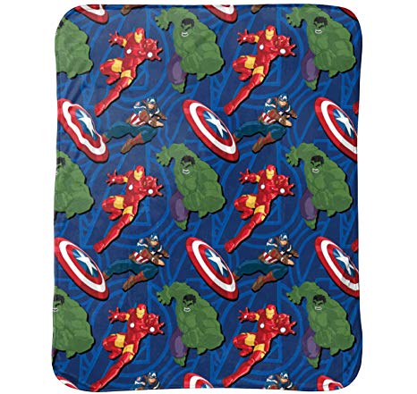 Marvel Avengers 40" x 50"Travel Blanket