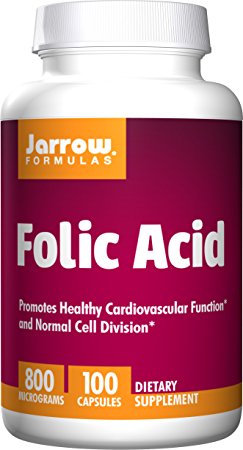 Jarrow Formulas Folic Acid 800 Microg 100 caps