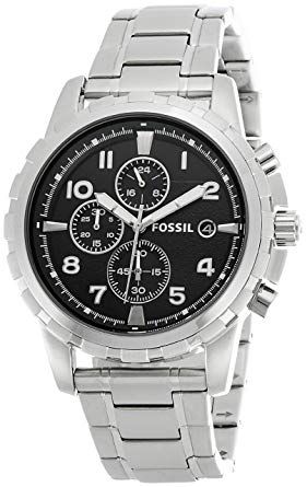 Fossil Dean Chronograph Analog Black Dial Men's Watch - FS4542