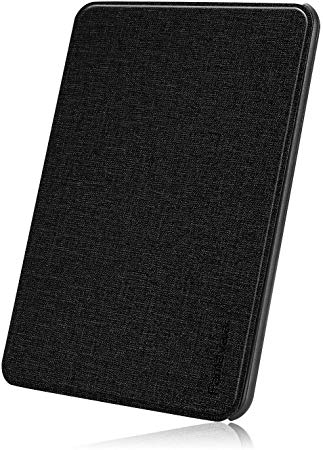 Famavala Folio Shell Case Cover Compatible with Kindle Paperwhite (10th Generation, 2018) Only (Black)