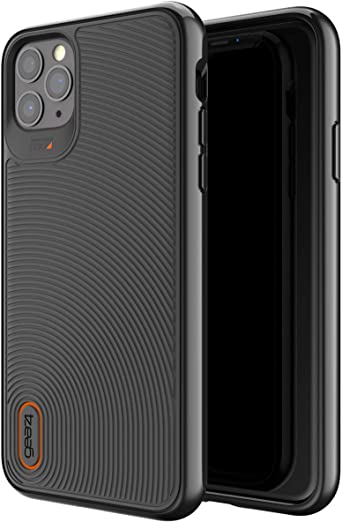Gear4 Battersea Compatible with iPhone 11 Pro Max Case, Advanced Impact Protection with Integrated D3O Technology Phone Cover - Black (36590)