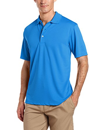 PGA TOUR Men's Short Sleeve Airflux Solid Polo