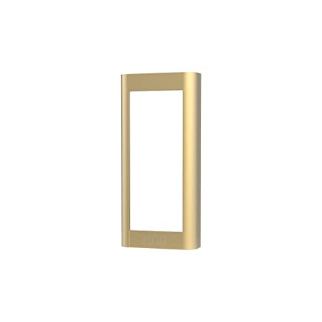 Ring Video Doorbell Wired (2021 release) Faceplate - Brush Gold