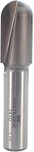 Whiteside Router Bits 1410 Round Nose Bit with 5/16-Inch Radius, 5/8-Inch Cutting Diameter and 1-1/4-Inch Cutting Length