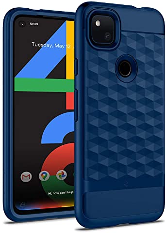 Caseology Parallax for Google Pixel 4a Case (2020) - Classic Blue