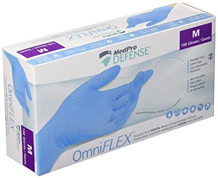 Medpro Omniflex Powder Free Nitrile Medical Examination Gloves