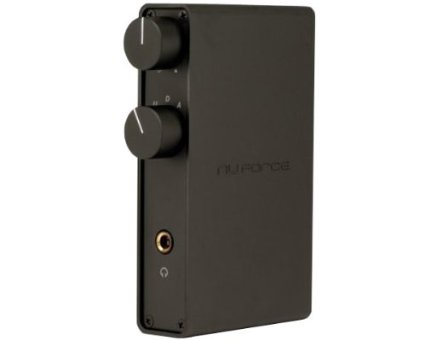 Nuforce ICON-HDP-BLACK High Performance Digital to Analog Converter Headphone Amp and Pre Amplifier Black