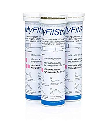 MyFitStrip | Nitric Oxide Probiotic Test Strips - Pack of 25 Strips
