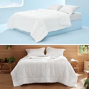 Bedsure Breescape Cooling Comforter Queen Boundle Cooling Comforter Queen