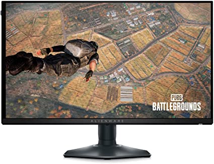 Alienware AW2523HF Gaming Monitor - 24.5-inch (1920 x 1080) 360Hz Display (DP 1.4), 1ms Response Time, AMD Free Sync, Preset OSD Modes, Height/Tilt/Swivel/Pivot Adjustability - Dark Side of The Moon