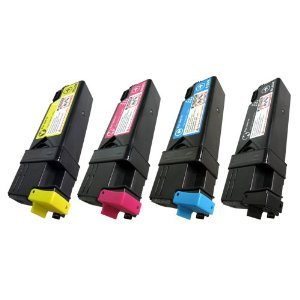 Compatible Dell 2155CN Toner Cartridges - Full Color Set