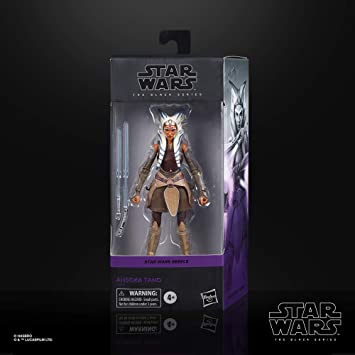 Star Wars The Black Series Ahsoka Tano Toy 6-Inch-Scale Star Wars Rebels Collectible Action Figure, Toys for Kids Ages 4 and Up