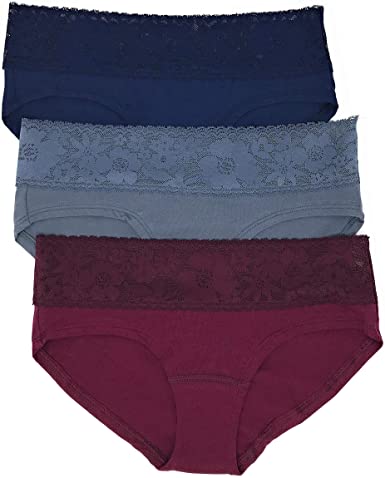 Victoria's Secret Lace Waist Hiphugger Panty Set of 3