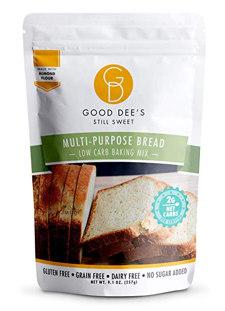 Good Dee's Multi Purpose Bread Mix - Keto Friendly, Low Carb, Diabetic Friendly, Sugar Free