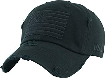 KBETHOS Tactical Operator Collection with USA Flag Patch US Army Military Cap Fashion Trucker Twill Mesh