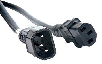 Accu-Cable  Iec Male To Iec Female Power Link Cable (Eccom-3) 3Ft