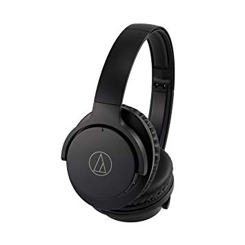Audio-Technica ATH-ANC500BTBK QuietPoint Wireless Active Noise-Cancelling Headphones, Black