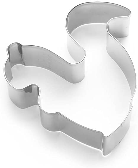 Fox Run Squirrel Cookie Cutter, 3-Inch, Stainless Steel