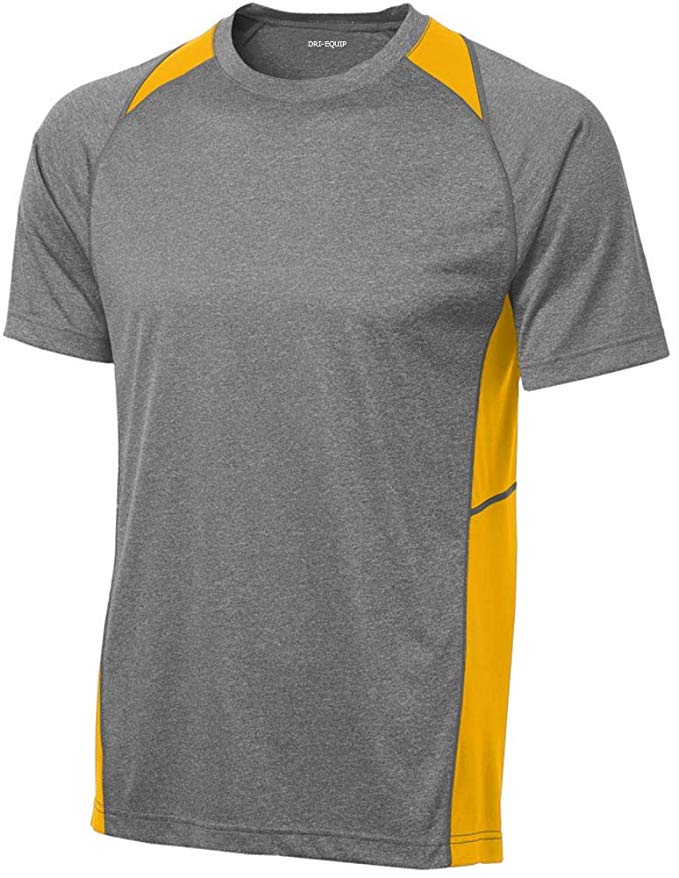 DRI-Equip Short Sleeved Performance Baseball Team Shirts in Sizes XS-4XL