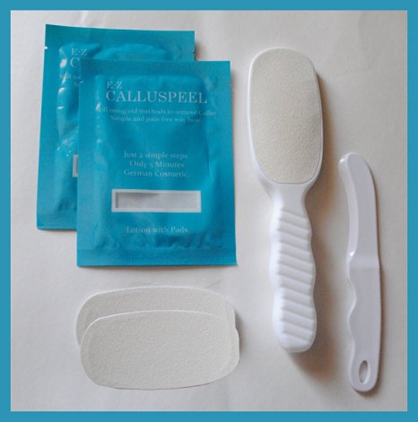 E-Z Callus Peel Kit - Best Callus Remover for Feet, Foot Peel/Foot Callus Remover - MADE IN GERMANY