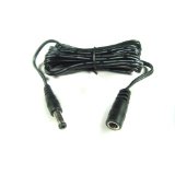 Hanvex 6 ft 21mm x 55mm DC Plug Extension Cable for Power Adapter 20AWG