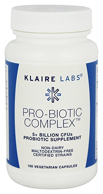 Klaire Labs Pro-Biotic Complex 100 Vegetarian Capsules (F)