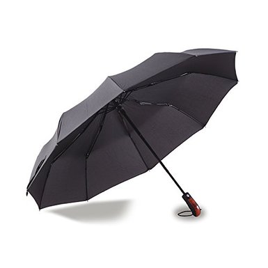 Easy to use Automatic Open Close feature Reliable Durable Wind Water and Snow Resistant Compact Travel Umbrella for men and women