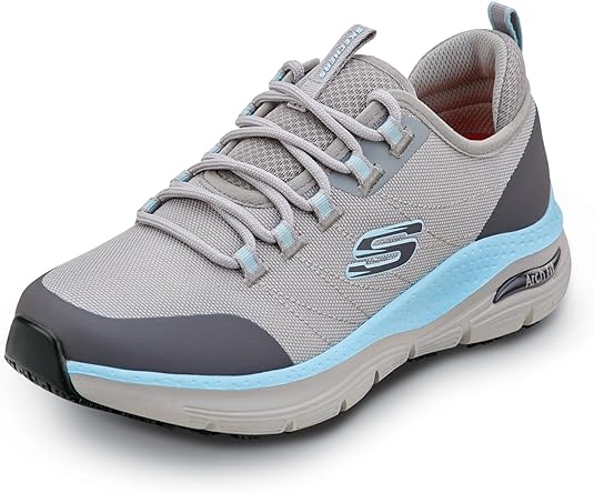 Skechers Work Arch Fit Christina, Women's, Athletic Style, EH, MaxTrax Slip Resistant, Soft Toe Work Shoe