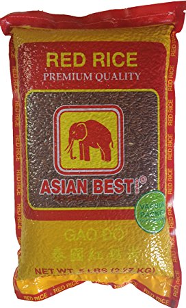 Asian Best Premium Red Rice 5 Pounds