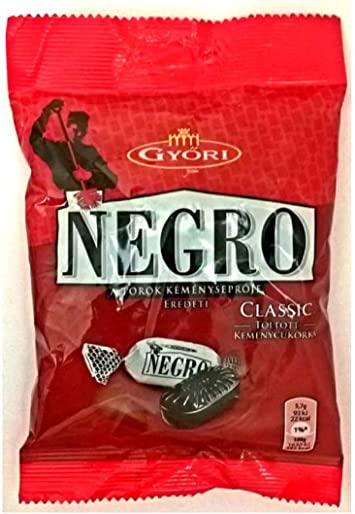Hungarian Classic Negro Hard Candy Throat Sweeper