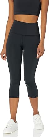 Amazon Essentials Women's Active Sculpt High Rise Capri Legging (Available in Plus Size)