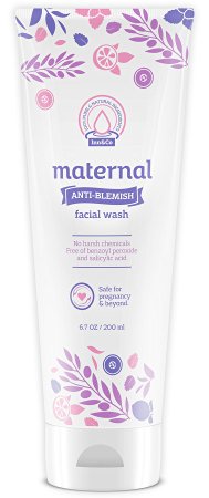Maternal Anti-Blemish Face Wash 6.7oz - Great Cleanser for Acne Prone and Problem Skin - Perfect, Safe, and Effective for Expecting Mom to Be and Beyond Pregnancy