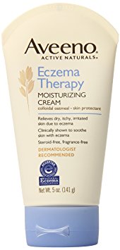 Aveeno Eczema Therapy Moisturizing Cream, 5 Ounce (Pack of 3)