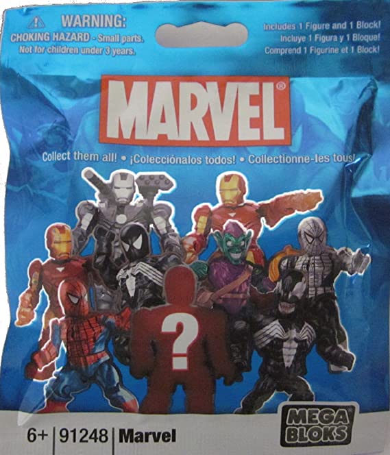 Mega Bloks Marvel Series 1 Minifigure Mystery Pack