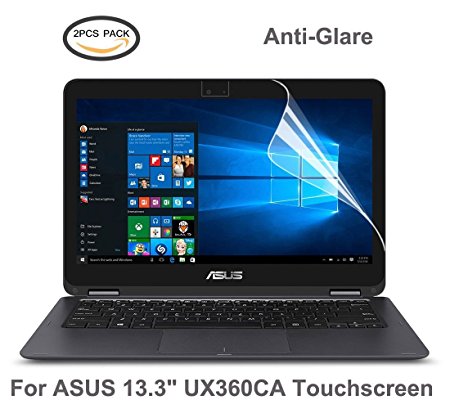 [2PCS PACK]ASUS ZenBook Flip UX360CA Screen Protector, CaseBuy Anti-Glare Matte Whole Screen Protector Skin for ASUS ZenBook Flip UX360CA 13.3-inch Touchscreen, 2-Piceces/Pack