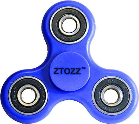 Spinner Fidget Great Gift for ADD ADHD Focus Anxiety Relief Toys and Autism Stress Reducer for Kids & Adults by ZTOZZ