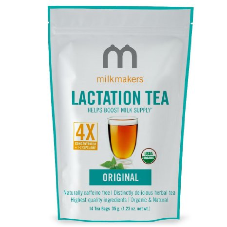 Milkmakers Lactation Tea, 1.23 Ounce, Original Flavor, 14 Tea Bags