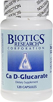 Biotics Research Ca D-Glucarate 120 Capsules