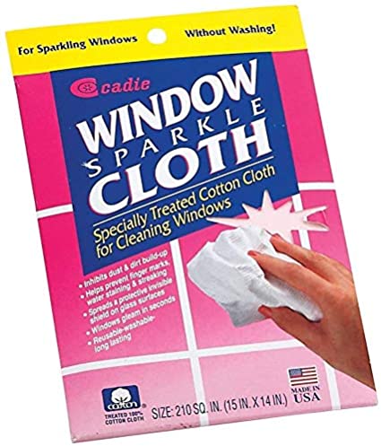Window Sparkle Cloth by Cadie 1 Pack