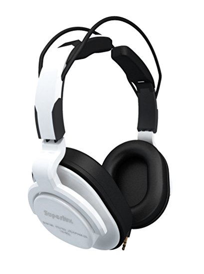 Superlux HD661 Closed-Back Professional Headphone with Detachable Straight Cables White