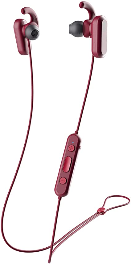 Skullcandy Method ANC Active Noise Cancelling Wireless Earbuds, Deep Red (S2NQW-M685)