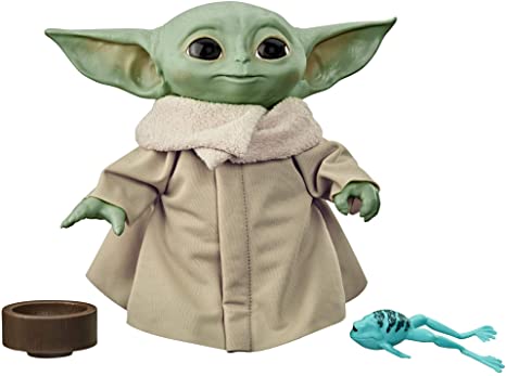 Star Wars The Child Talking Plush Toy with Character Sounds and Accessories, The Mandalorian Toy for Kids Ages 3 and Up