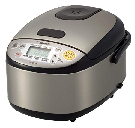 Zojirushi 604976-NS-LGC05XB NS-LGC05XB Micom Rice Cooker & Warmer, 11.9 x 9.1 x 7.5, Stainless Black