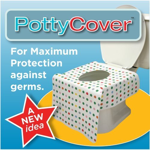 PottyCover - Disposable toilet seat covers. (6 individually packaged seat covers in each bag.) by PottyCover