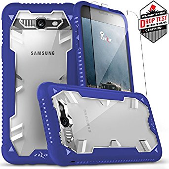 Samsung Galaxy J7 Prime Case, Zizo Proton 2.0 Cover [Military Grade Drop Tested] w/0.3m 9H [Galaxy J7 Prime Tempered Glass Screen Protector] J7 V/Perx