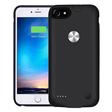 iPhone 7 Battery Case, Gomeir Ultra Slim iPhone Charging Battery Case 2800mAh iPhone 7 (4.7 inch) Power Case Rechargeable Extended Battery Charger Case