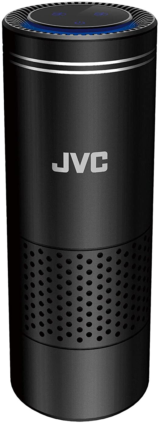 JVC KS-GA100 HEPA Filter with 3-Stage Filtration/Motion Activated Controls/Portable Enough for The car Cup Holder