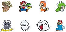 PowerA Super Mario Bros. 3 Collector Pins - One Randomly Selected Pin