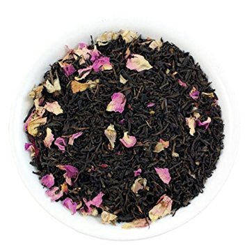 Rose Petal Black Tea, Loose Leaf Rose Petal Black Tea, One Pound Loose Leaf Tea, Rose Congou